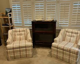 Pair of chairs in the office