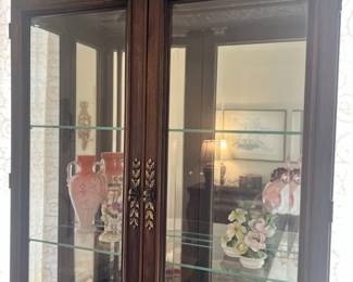 Top of the secretary - lighted