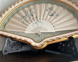 Beautifully framed fan