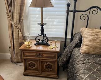 One of a pair of lamps