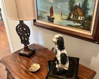 Oil on canvas painting