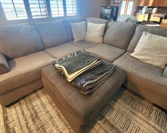 Gray sectional 
