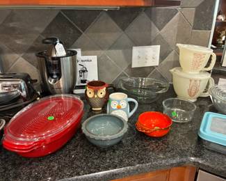Lots of kitchenware