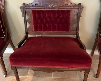 Available for presale- Eastlake settee