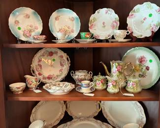 Beautiful selection of vintage and antique china