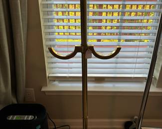Brass valet