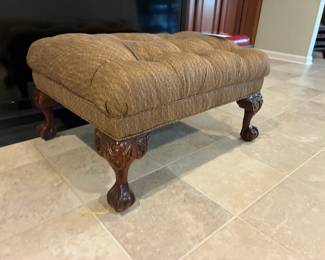 Available for presale- tufted ottoman