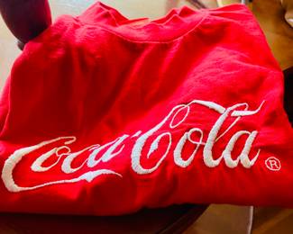Vintage Coca-Cola shirt. There are two. 