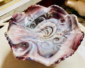 Agate Glass Dish
