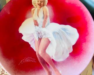 Marilyn Monroe Plate