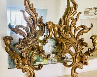 Vintage wall sconces 