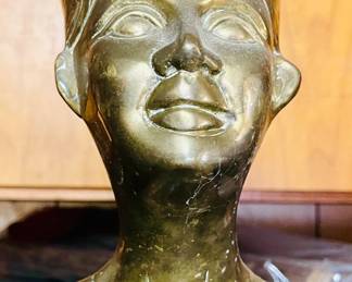 Brass Egyptian Head