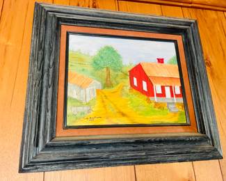 Folk Art painting 