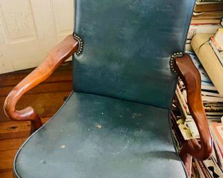Leather executive chair. 