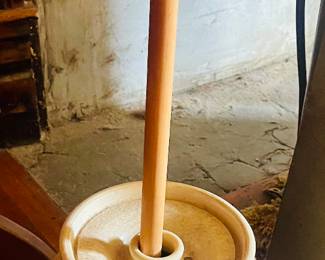 Vintage butter churn 
