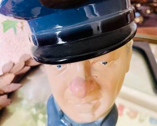 Vintage Policeman Decanter
