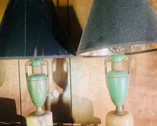 Vintage Art Deco Lamps