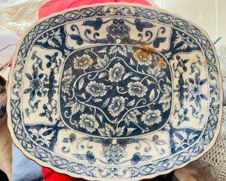 Vintage Blue and White 
