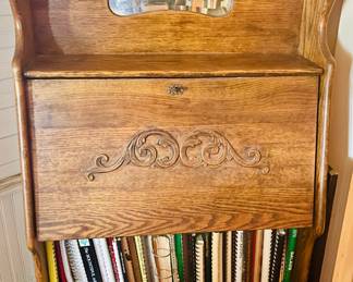 Antique Oak Secretary 