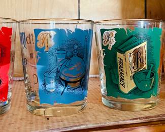 Vintage Pharmacy Barware