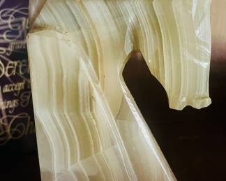 Alabaster Horse Head