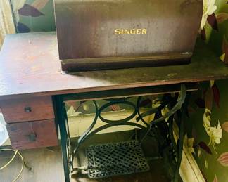 Antique Singer Sewing Machine