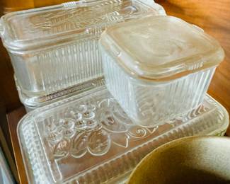 Vintage Refrigerator Dishes 