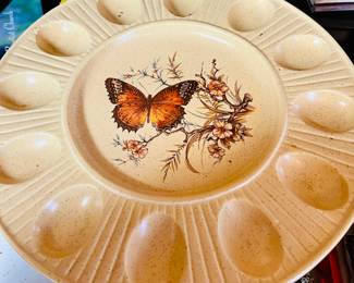 Vintage Egg Plate