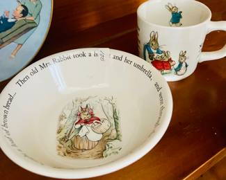 Beatrix Pottwr children's set. 