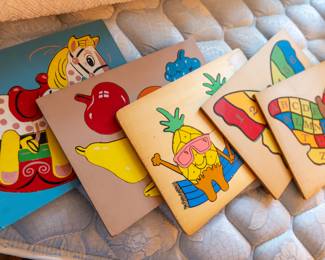 Vintage Wooden Puzzles