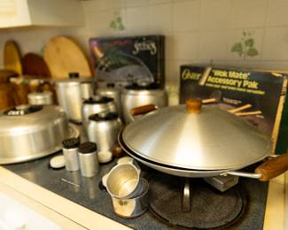 Aluminum MCM Canister Sets and Wok
