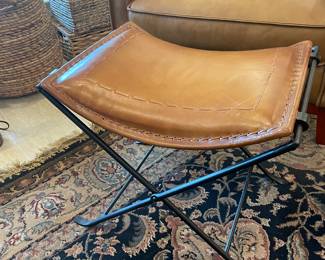 Leather stool $60