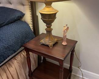 bedside table pair $100
