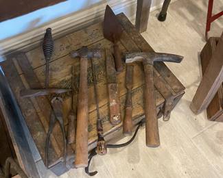more antique tools. Great for farm house decor