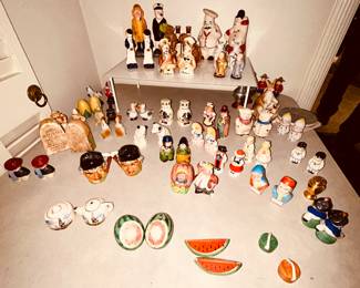 Sweet collection of Salt and Pepper Shakers