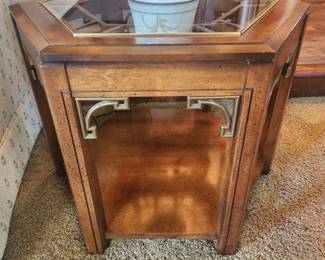 Hexagon end table