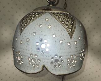 Ceramic swag light