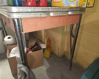 Vintage laminate kitchen table