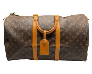 Louis Vuitton Monogram Keepall 55