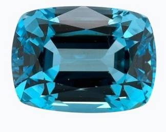 MASSIVE! 51.48 Carat Electric Swiss Blue Topaz