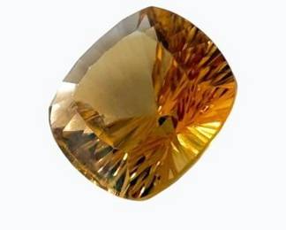 8.56 Carat Citrine
