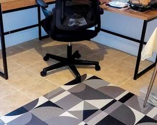 tur computer desk floor mat
