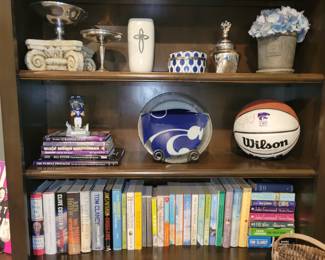 Books, sports memorbilia