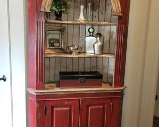 Cute corner hutch
