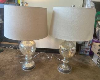 Matching Table Lamps (one needs a new switch)