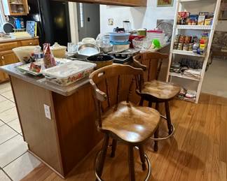 Bar Stools; Kitchen Ware; Canned Goods