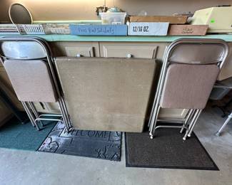 Samsonite Card Table and Chairs