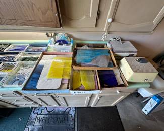 Stained Glass Making Glass