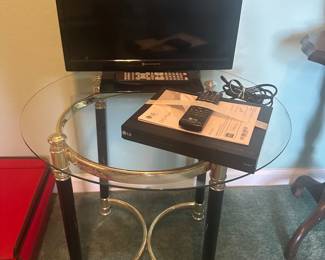 Element 19” TV and Remote and LG DVD Player