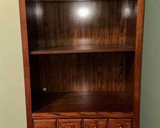 Lighted Bookcase Cabinet